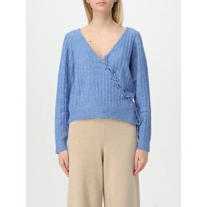 Baum Und Pferdgarten Sweater woman Women Gnawed Blue Sweaters